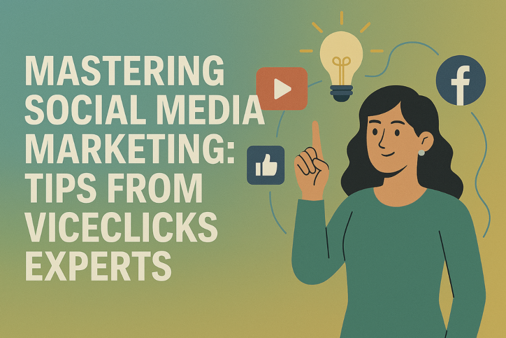 Mastering Social Media Marketing: Tips from Viceclicks Experts