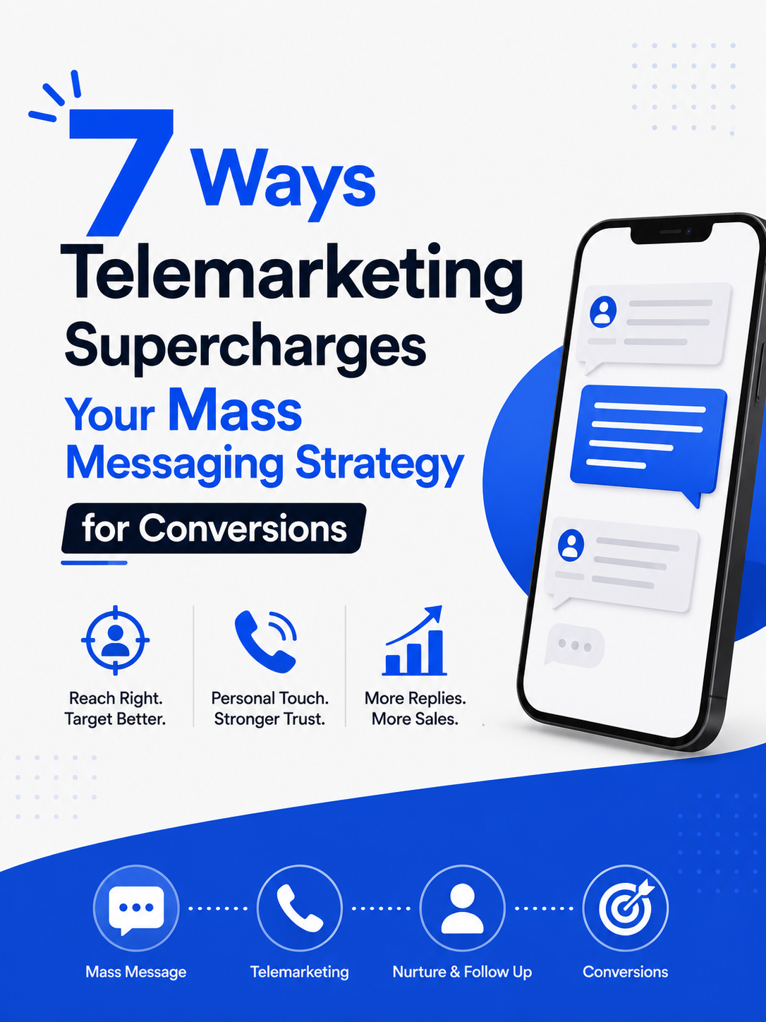 7 Ways Telemarketing Supercharges Your Mass Messaging Strategy for Conversions