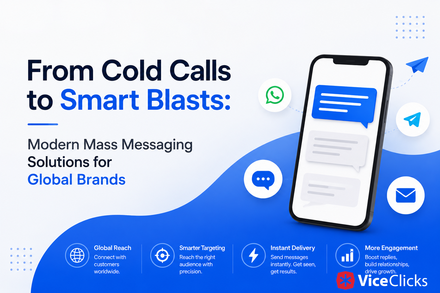From Cold Calls to Smart Blasts: Modern Mass Messaging Solutions for Global Brands