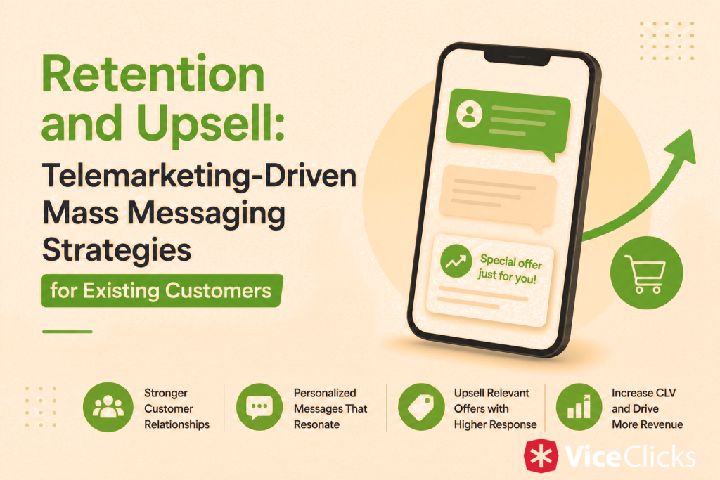 Retention and Upsell: Telemarketing‑Driven Mass Messaging Strategies for Existing Customers